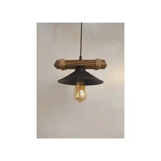 Megusa Rustik Tekli Avize ile Doğal ve Sıcak Bir Atmosfer Yaratın