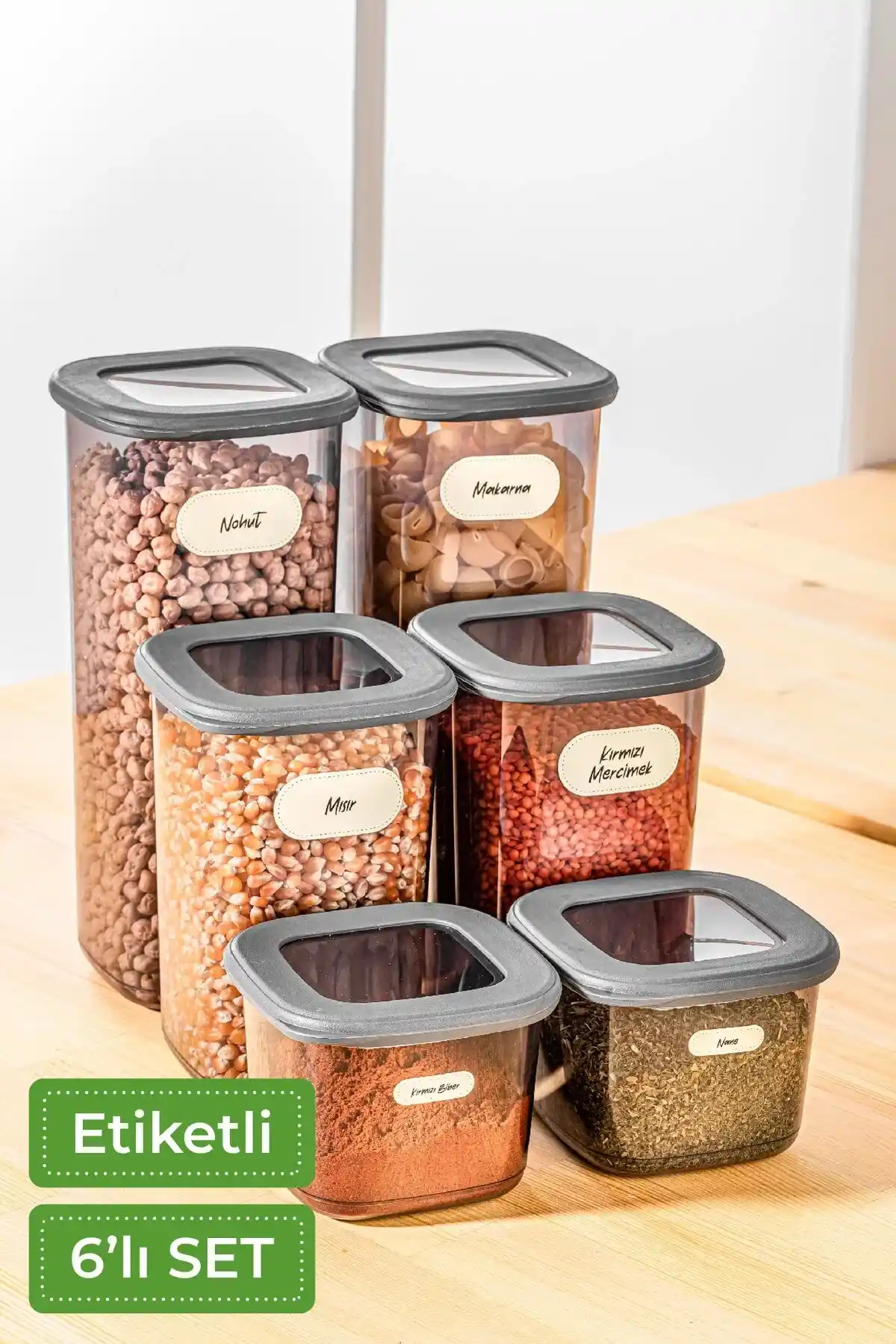 Melani Vienev Saklama Kabı Setleriyle Evde Pratik ve Şık Düzen Çözümleri