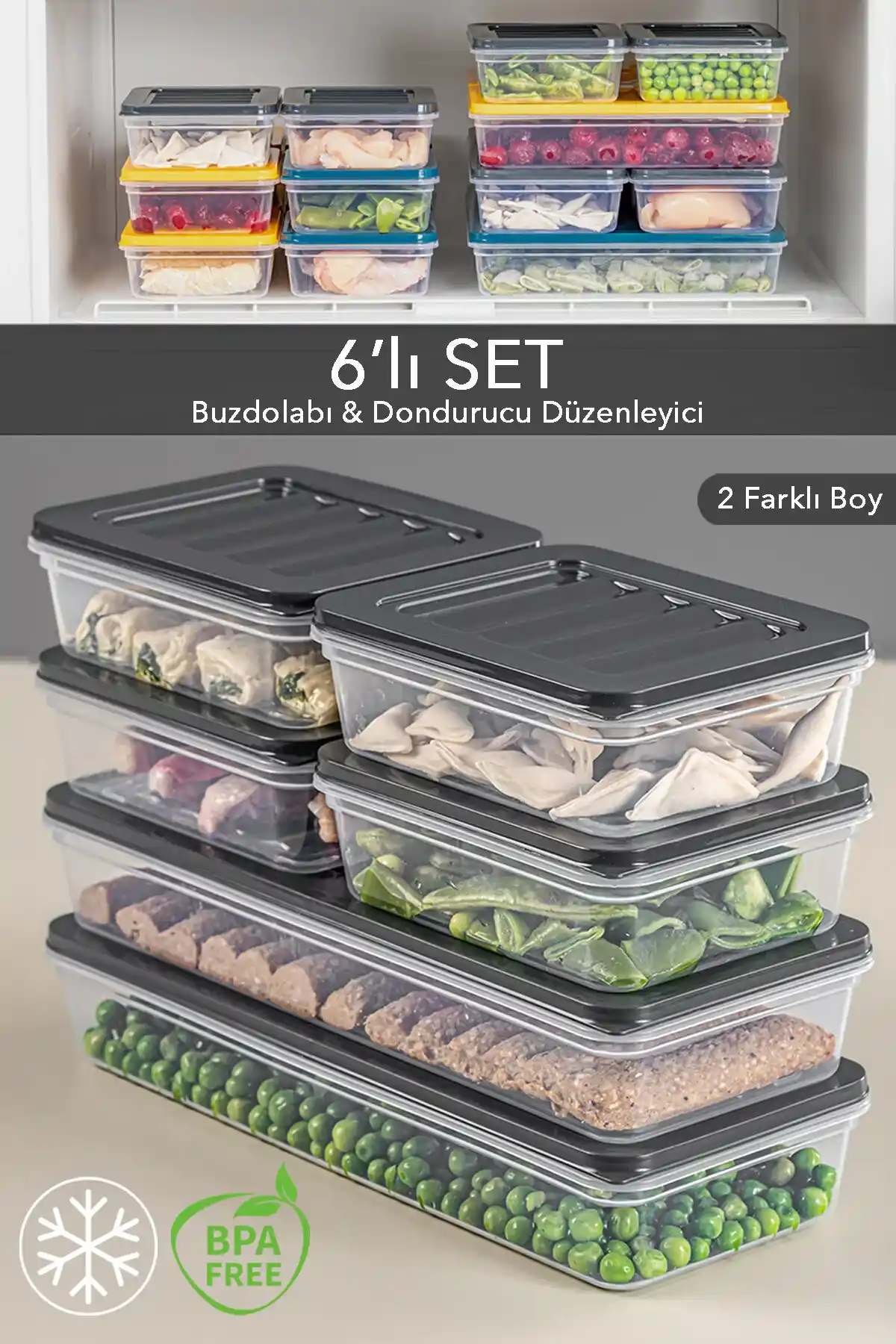 Meleni Home Saklama Kapları ile Mutfak Düzeninizi Sağlamanın Pratik Yolları