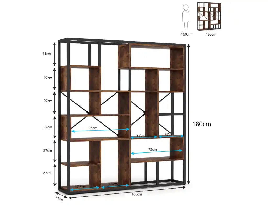 Metal Kitaplık Tasarımı ve Malzeme Seçenekleri: Ölçüler ve Kullanım Alanlarına Uygun Çözümler