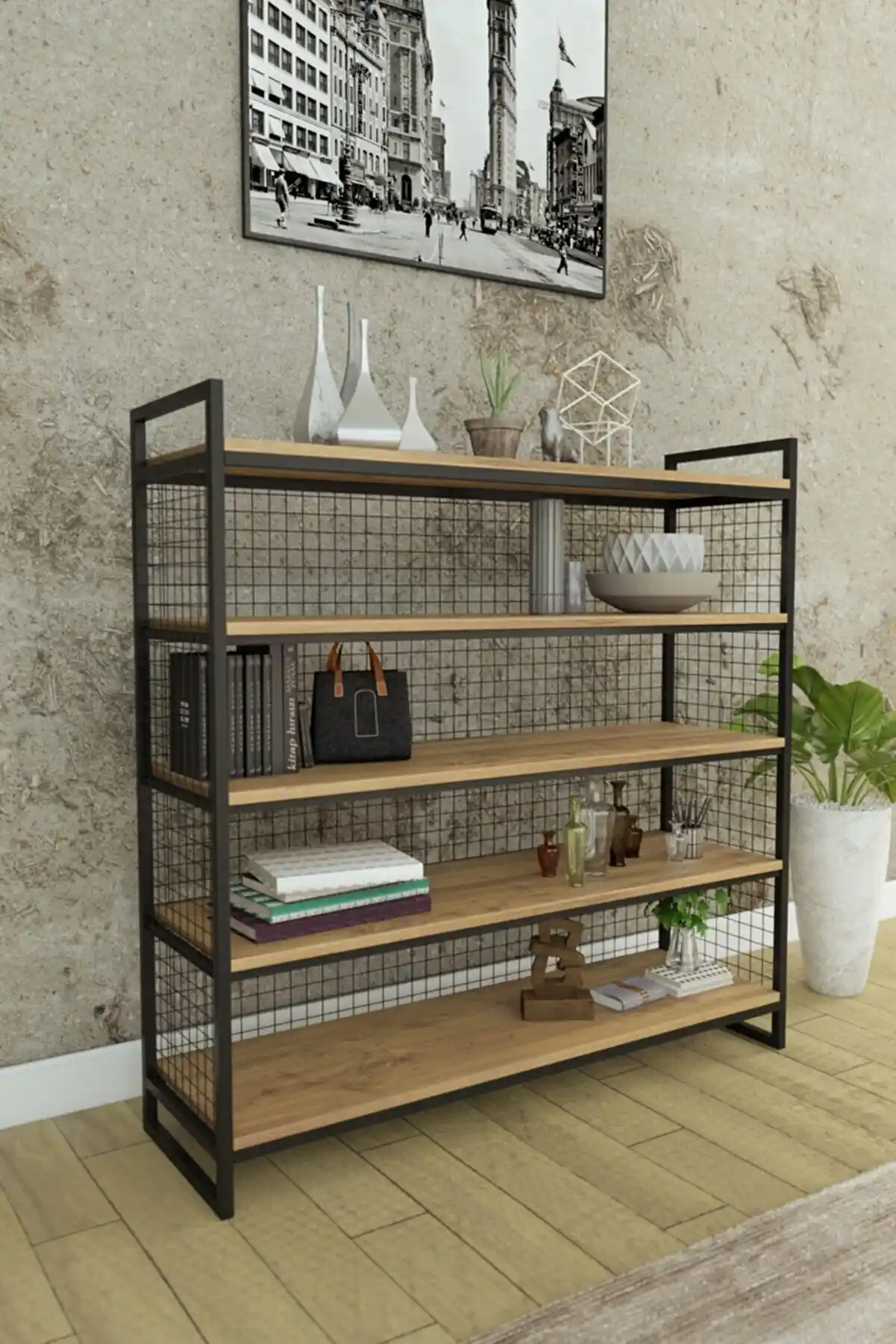 Metal Konstrüksiyonlu Kitaplıklar: Tasarım Özellikleri ve Kullanım Alanları