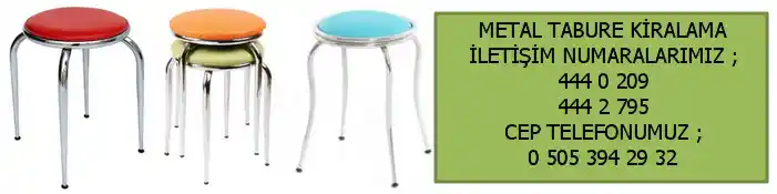 Metal Taburelerin Özellikleri ve Modeller Arasındaki Karşılaştırma Rehberi