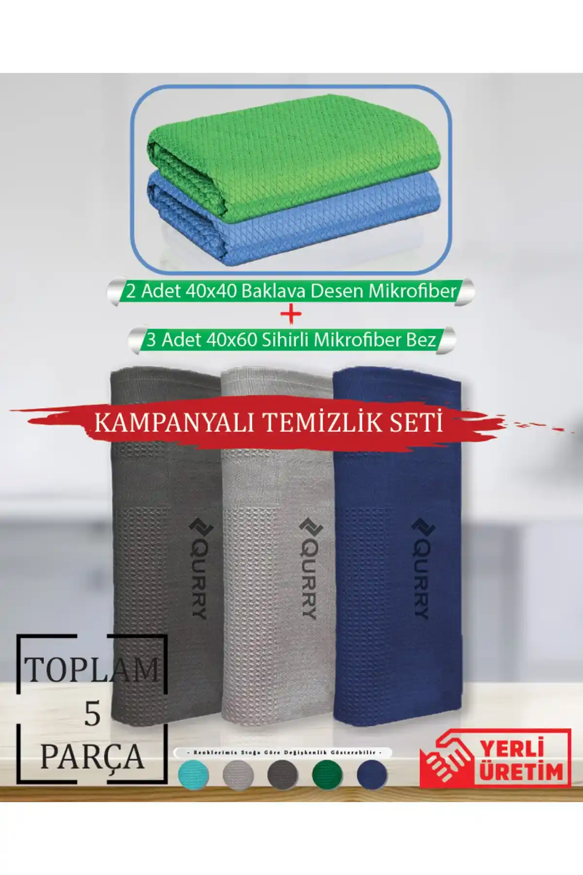 Mikrofiber Temizlik Bezi Setleri ile Ev ve Ofis Temizliğinde Verimlilik Artışı