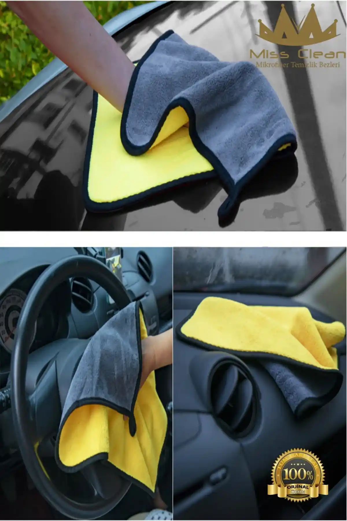 Missclean Mikrofiber Pratik Havlu: Çok Yönlü ve Ekonomik Temizlik Çözümü