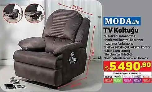 Mobetto Modalife TV Koltukları: Konfor ve Estetiği Bir Arada Sunan Modern Tasarımlar