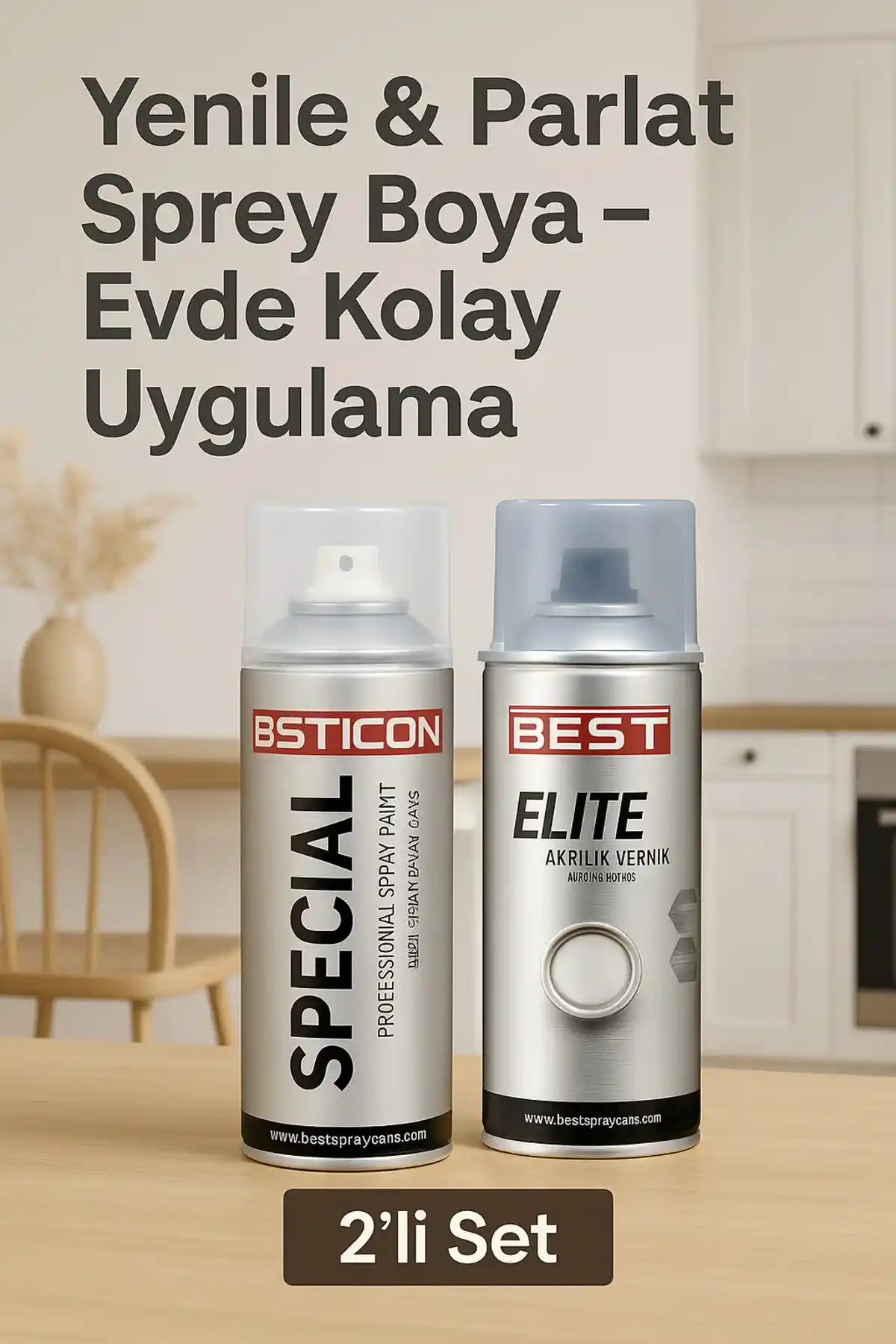 Mobilya Yenileme İçin Akrilik Sprey Boya Rehberi ve Uygulama İpuçları