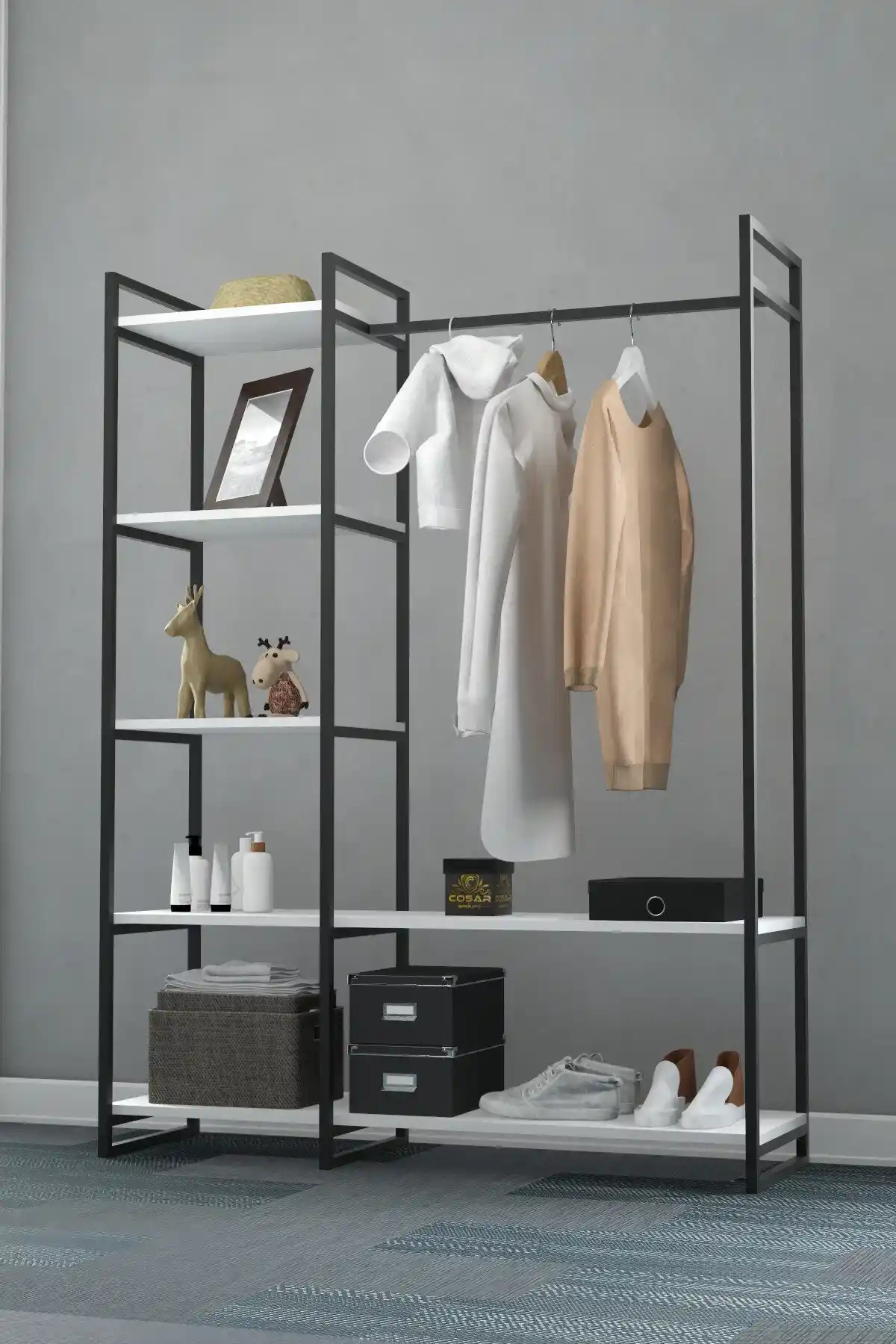 Mobitopya Nilamu Elbise Dolabı: Dayanıklı ve Geniş İç Hacimli Mobilya Seçenekleri