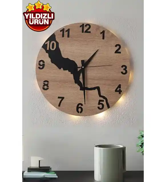 Modern Ahşap Dekoratif Duvar Saatleri: Estetik ve Fonksiyonellik Bir Arada
