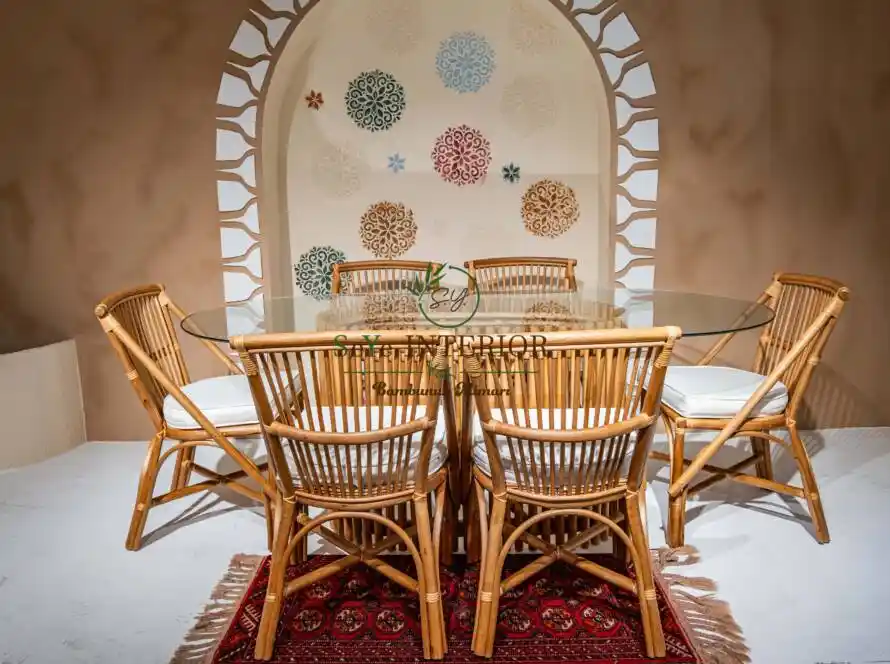 Modern bambu mobilya ve aksesuarlar: sürdürülebilir ve estetik yaşam alanları için seçenekler