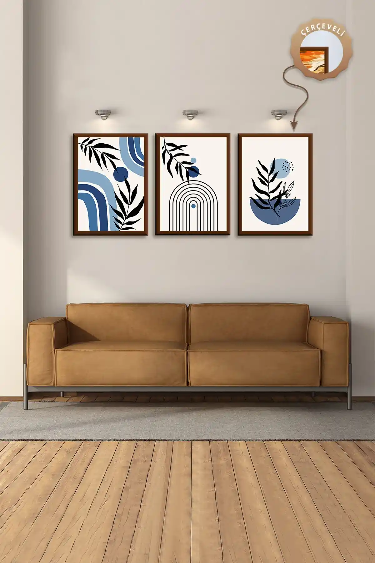 Modern duvar tabloları ile iç mekan dekorasyonunda estetik ve fonksiyonellik sağlama