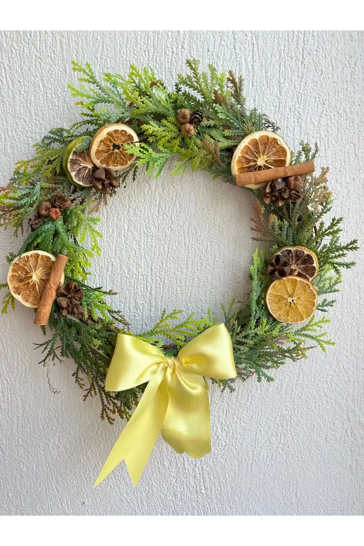 Modern El Yapımı Limonlu Kapı Süsleri: Doğallık ve Zarafetin Buluşması