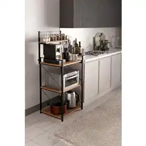 Modern Ev Dekorasyonunda Metal ve Ahşap Köşe Raflarının Yeri ve Önemi