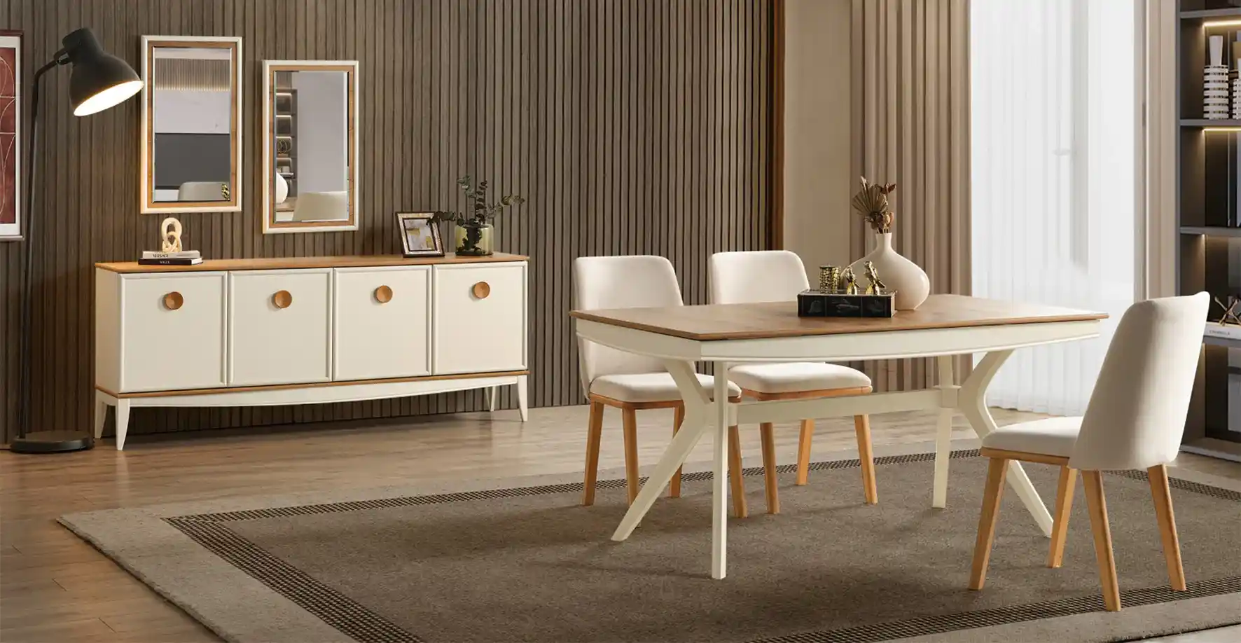 Modern Ev Yemek Odası Takımları: Estetik ve Fonksiyonelliğin Güncel Trendleri