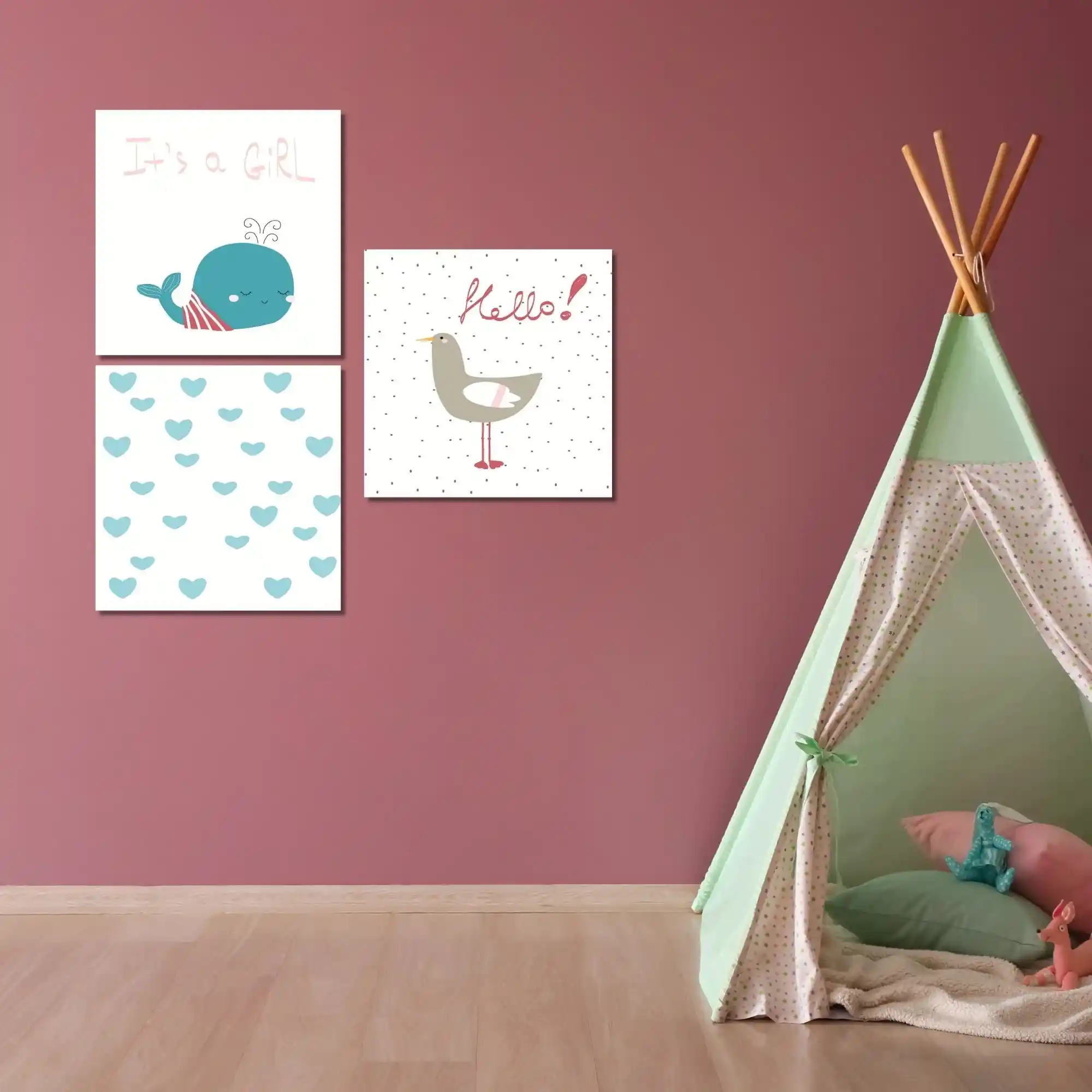 Modern Geometrik Çocuk Odası Tablo Modelleri ve Dekorasyon İpuçları