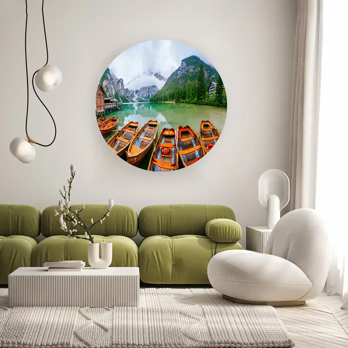 Modern İç Mekanlar İçin Doğa Temalı Duvar Dekorasyon Trendleri ve Fikirleri