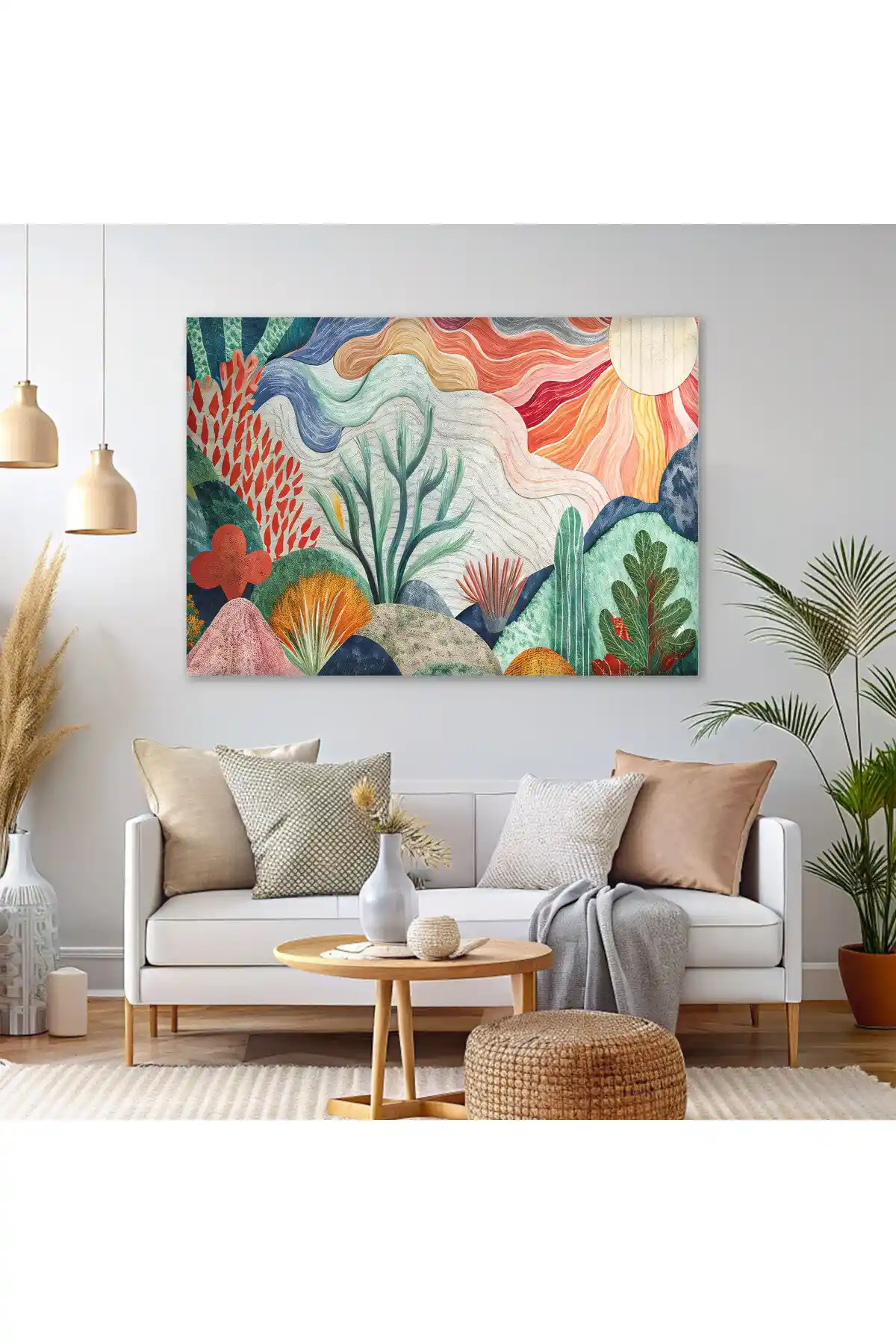 Modern Kanvas Tablolar ile İç Mekan Dekorasyonunda Estetik ve Fonksiyonellik