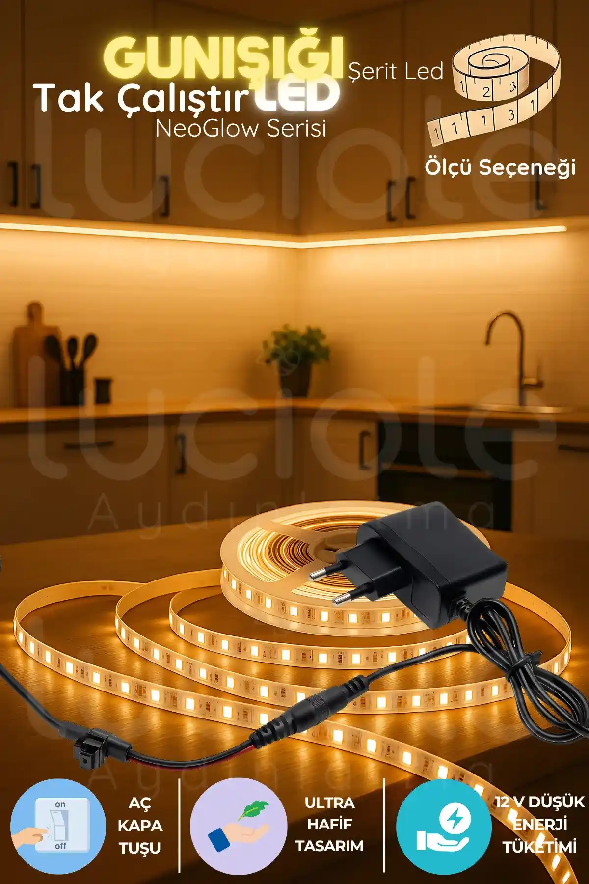 Modern LED Işık Şeritleri ile İç Mekan Dekorasyonunuzu Yenileyin ve Estetik Katın