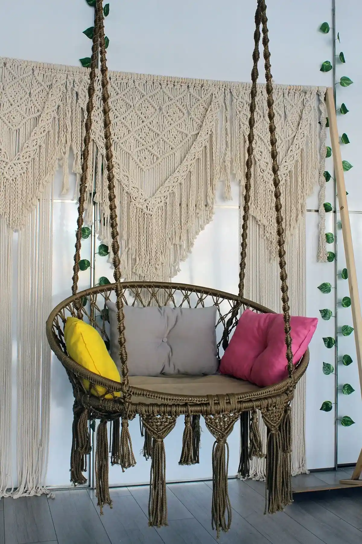 Modern Makrome Bahçe Salıncağı Seçenekleri: Estetik ve İşlevselliğin Buluşması