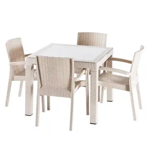 Modern Mor Rattan Masa ve Sandalye Setleri: Estetik ve Dayanıklılığın Buluşması