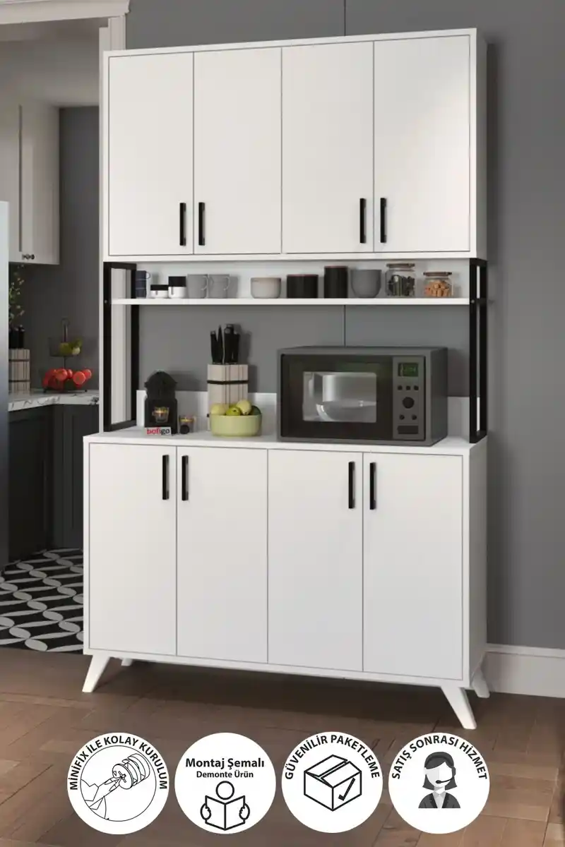 Modern Mutfak Tasarımlarında Çok Amaçlı Dolapların Önemi ve Tasarım Özellikleri