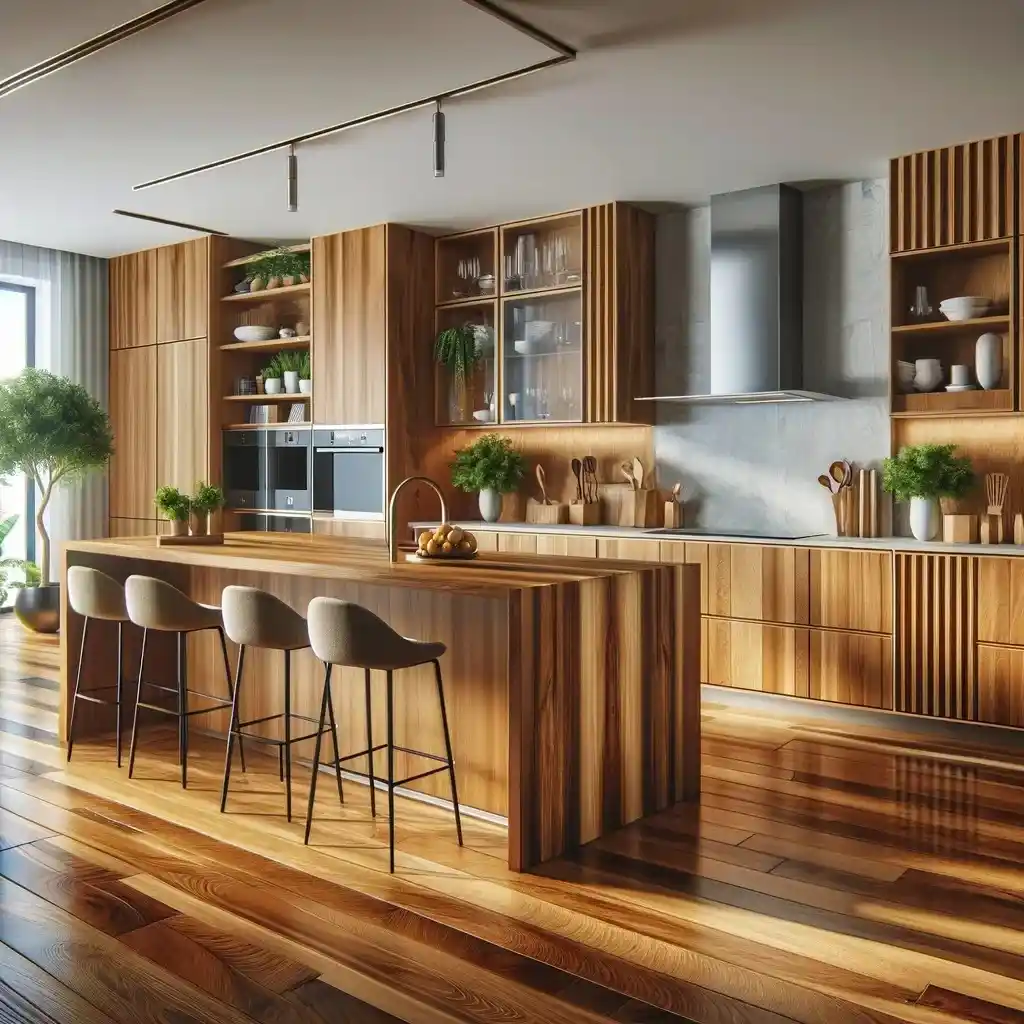 Modern Mutfaklarda Ahşap Dekorasyonun Avantajları ve Tasarım Seçenekleri