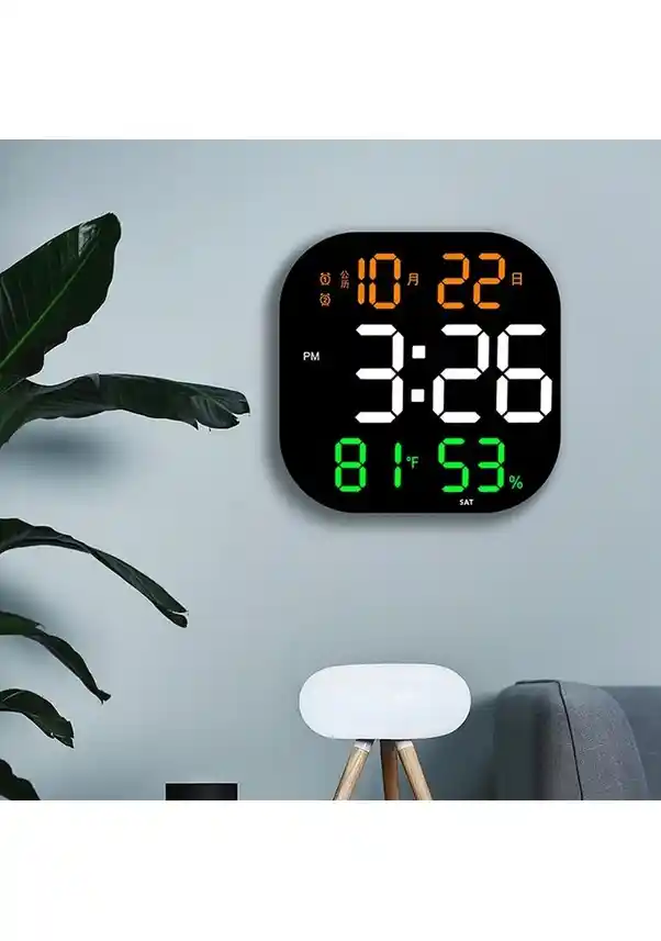 Modern Özellikli 13 İnç Duvar Saati ile Ev ve Ofis Dekorasyonunda Şıklık ve Fonksiyonellik