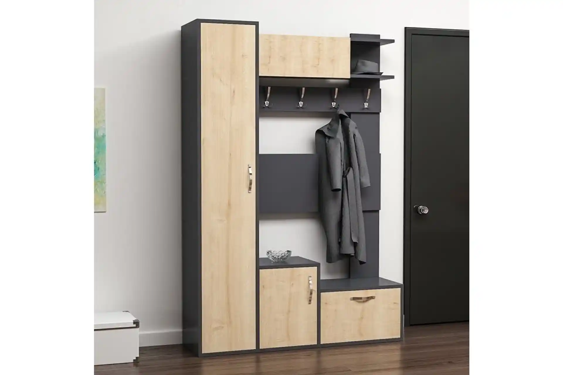 Modern Portmanto ve Antrasit Renk Seçenekleriyle Günümüz Dekorasyon Trendleri