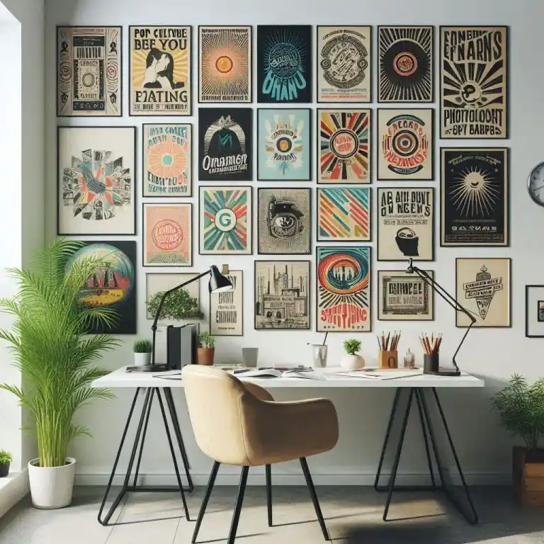Modern Posterlerle Şık ve Çağdaş Duvar Dekorasyonu Seçenekleri 2023