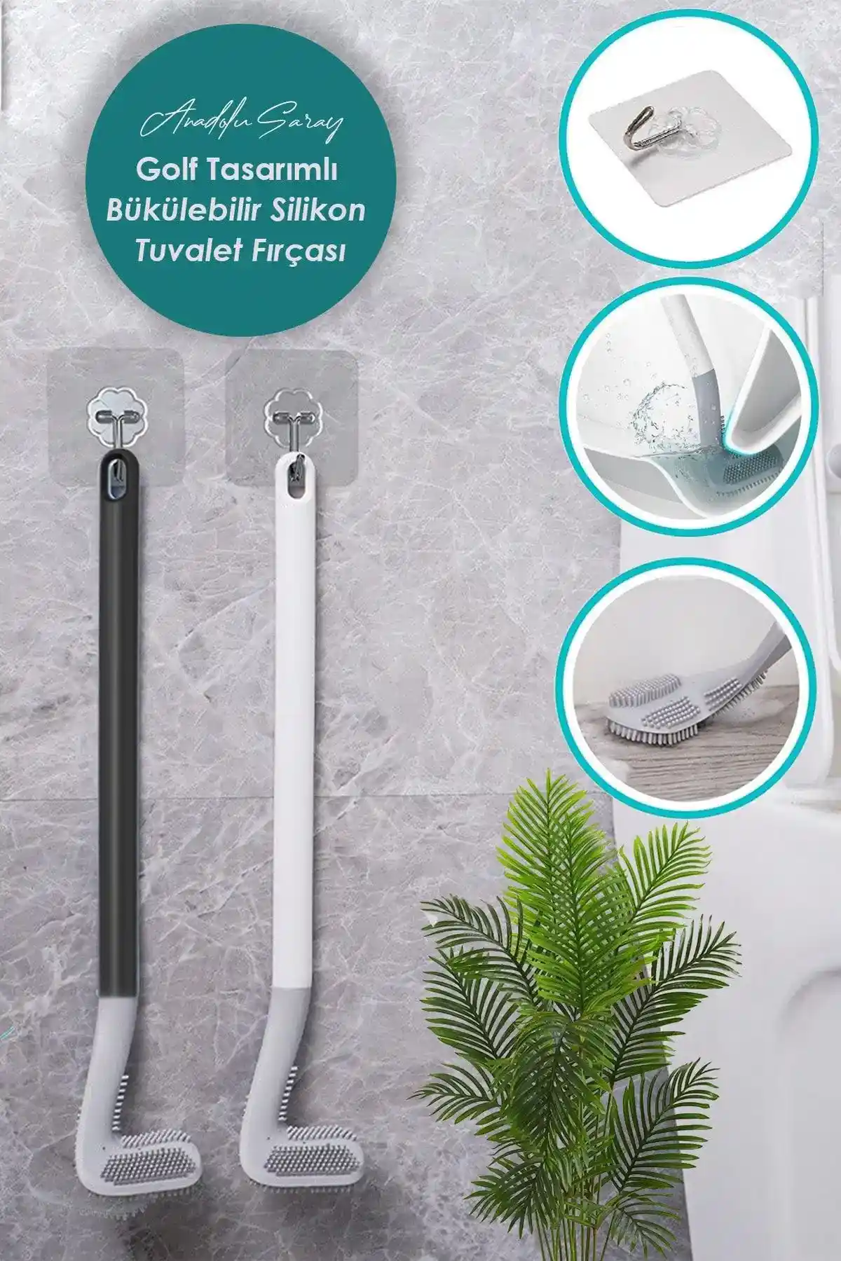 Modern Silikon WC Fırçası: Estetik ve Hijyenin En İyi Buluşması