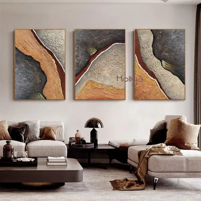 Modern Soyut Duvar Resmi Tablolarıyla Mekânlara Estetik ve Özgünlük Katın