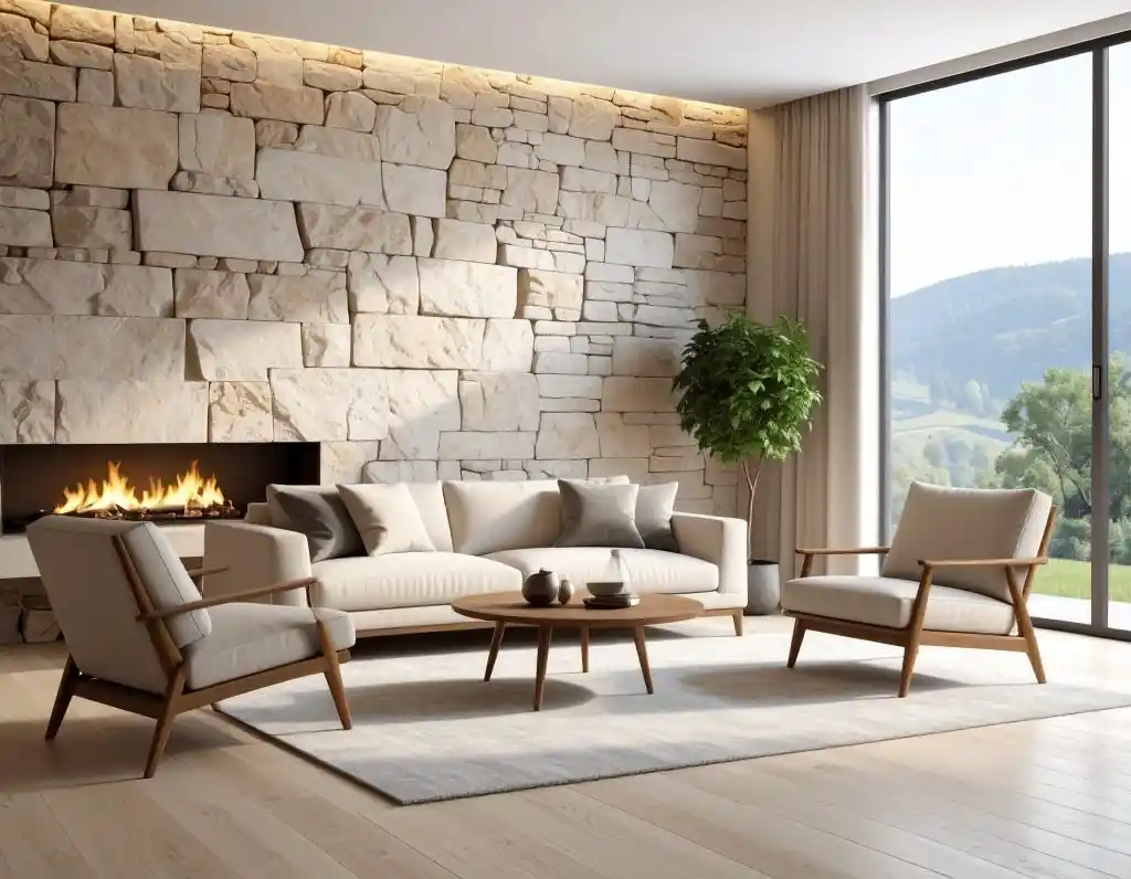Modern Taş Duvar Dekorasyonları: Estetik ve Dayanıklılığı Bir Arada Sunan Tasarım Çözümleri