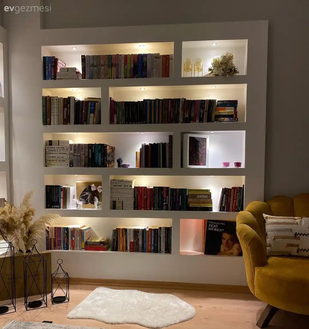 Modern ve Pratik Ev İçin Estetik ve Fonksiyonel Kitaplık Çözümleri