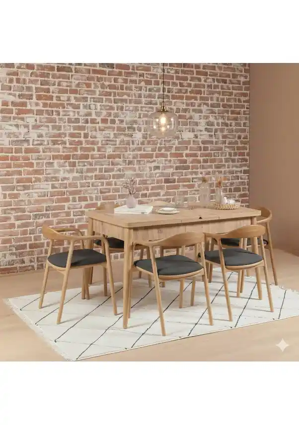 Modern ve Şık Ev Yemek Masası Setleri Dekorasyonda Güncel Trendler ve Özellikler