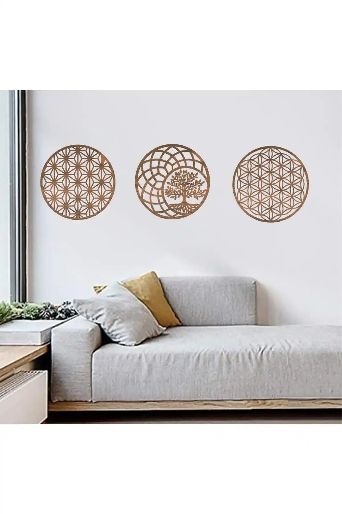 Modern ve Şık MDF 3'lü Duvar Takımlarıyla Dekorasyonunuzu Zenginleştirin