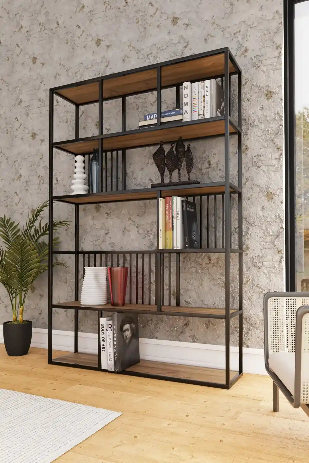 Modern ve Şık Metal Kitaplıklar: Ev ve Ofis Dekorasyonunda Kullanım İpuçları