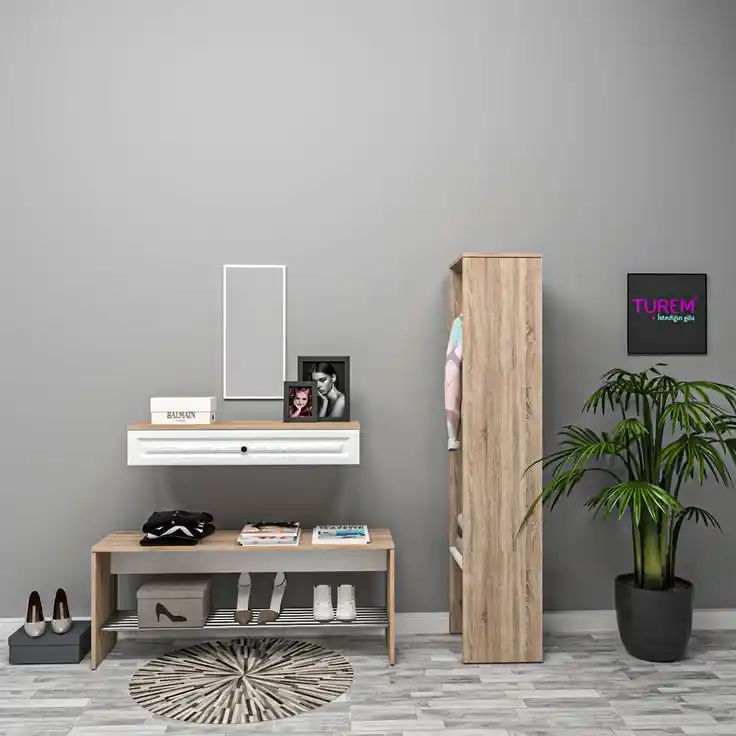 Modern ve Şık Portmanto Seçenekleriyle Giriş ve Mekan Düzeni Sağlama