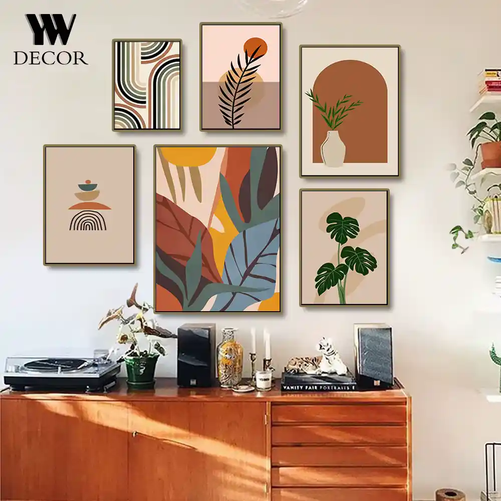 Modern ve Şık Poster Dekorasyon Seçenekleri ile Mekânlara Estetik Katın