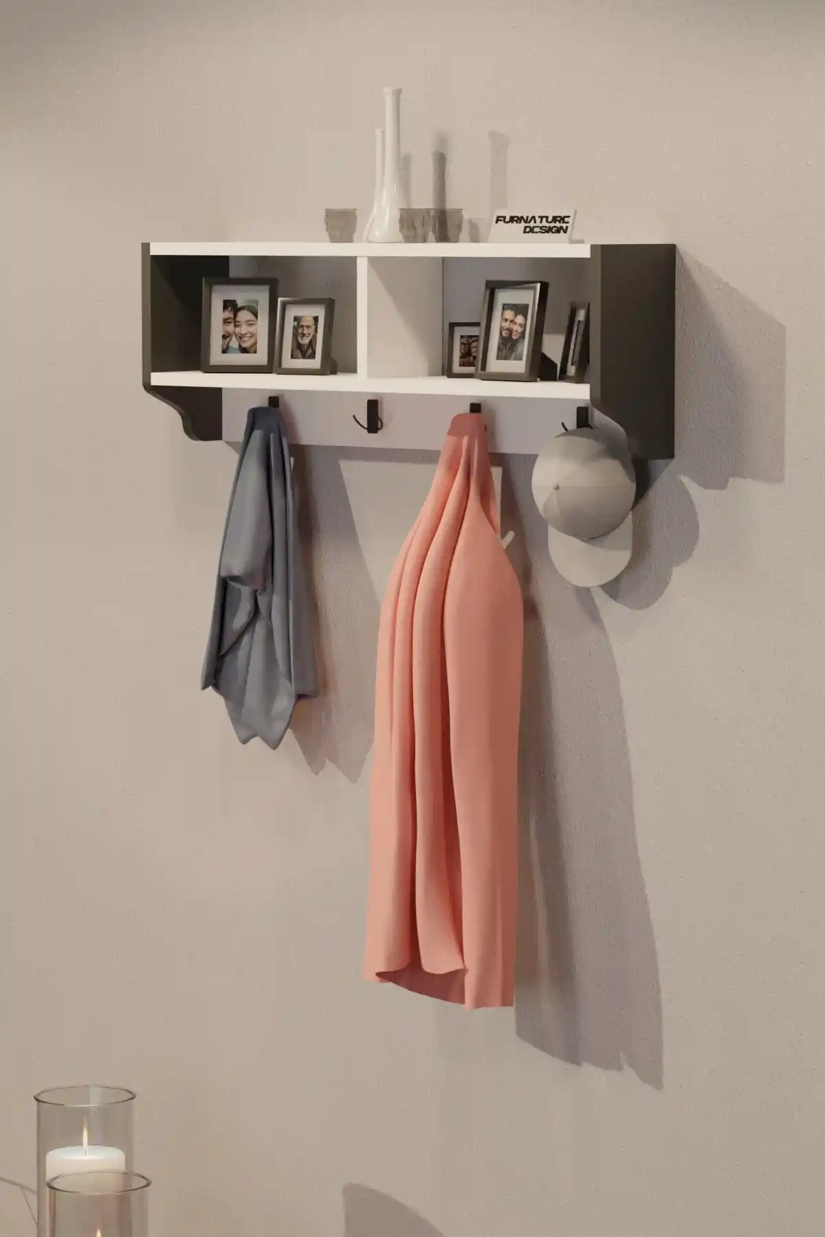 Modern vestiyer duvar askısı tasarımları: estetik ve fonksiyonellik ilkeleri
