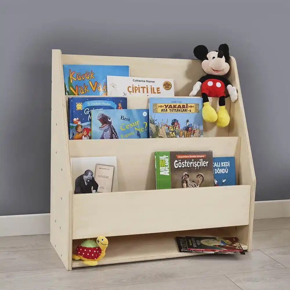 Montessori Ahşap Çocuk Mobilyası ve Kitaplıklar: Güvenli ve Doğal Öğrenme Ortamları