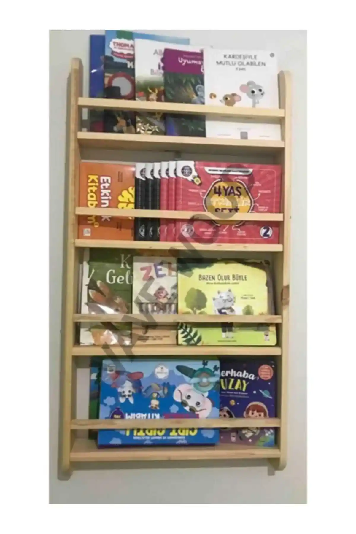 Montessori Çocuk Kitaplığı Ahşap Tasarımı ile Güvenli ve Doğal Öğrenme Ortamları