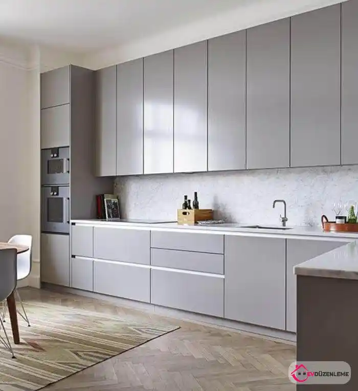 Mudesa Modern Mutfak Dolabı Tasarımı: Estetik ve Fonksiyonellikte Yenilikçi Çözümler