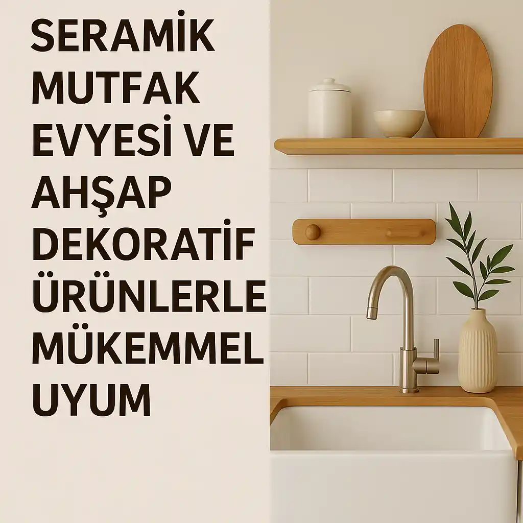 Mutfak Dekorasyonunda Ahşap Ürünlerin Estetik ve Fonksiyonel Kullanımı