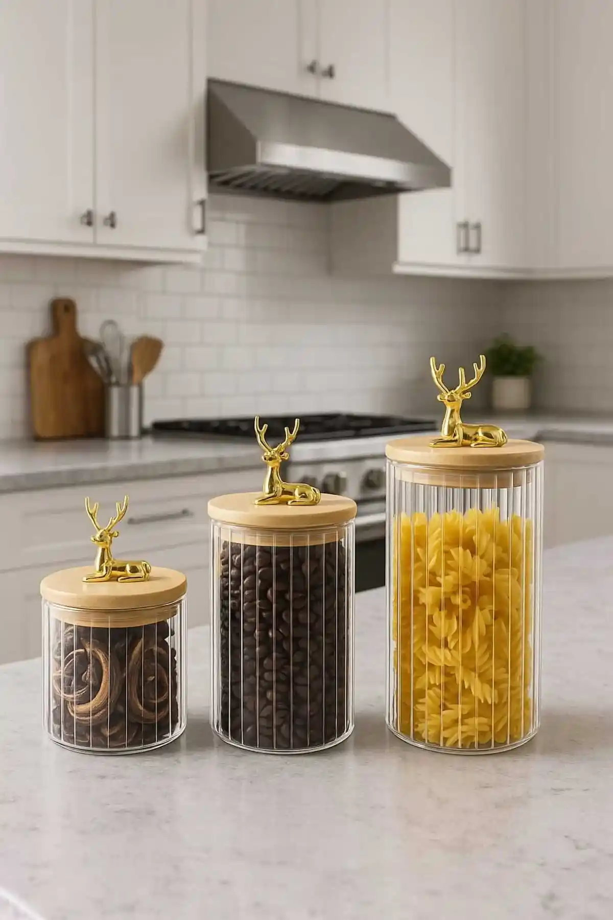 Mutfak Dekorasyonunda Bambu Kavanoz Kapaklarının Estetik ve Sürdürülebilir Kullanımı