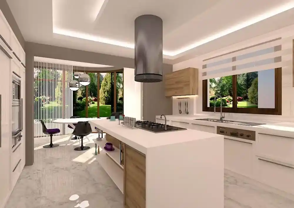 Mutfak Dekorasyonunda Davlumbaz Modelleri: Fonksiyonellik ve Estetiğin Uyumuyla Modern Çözümler