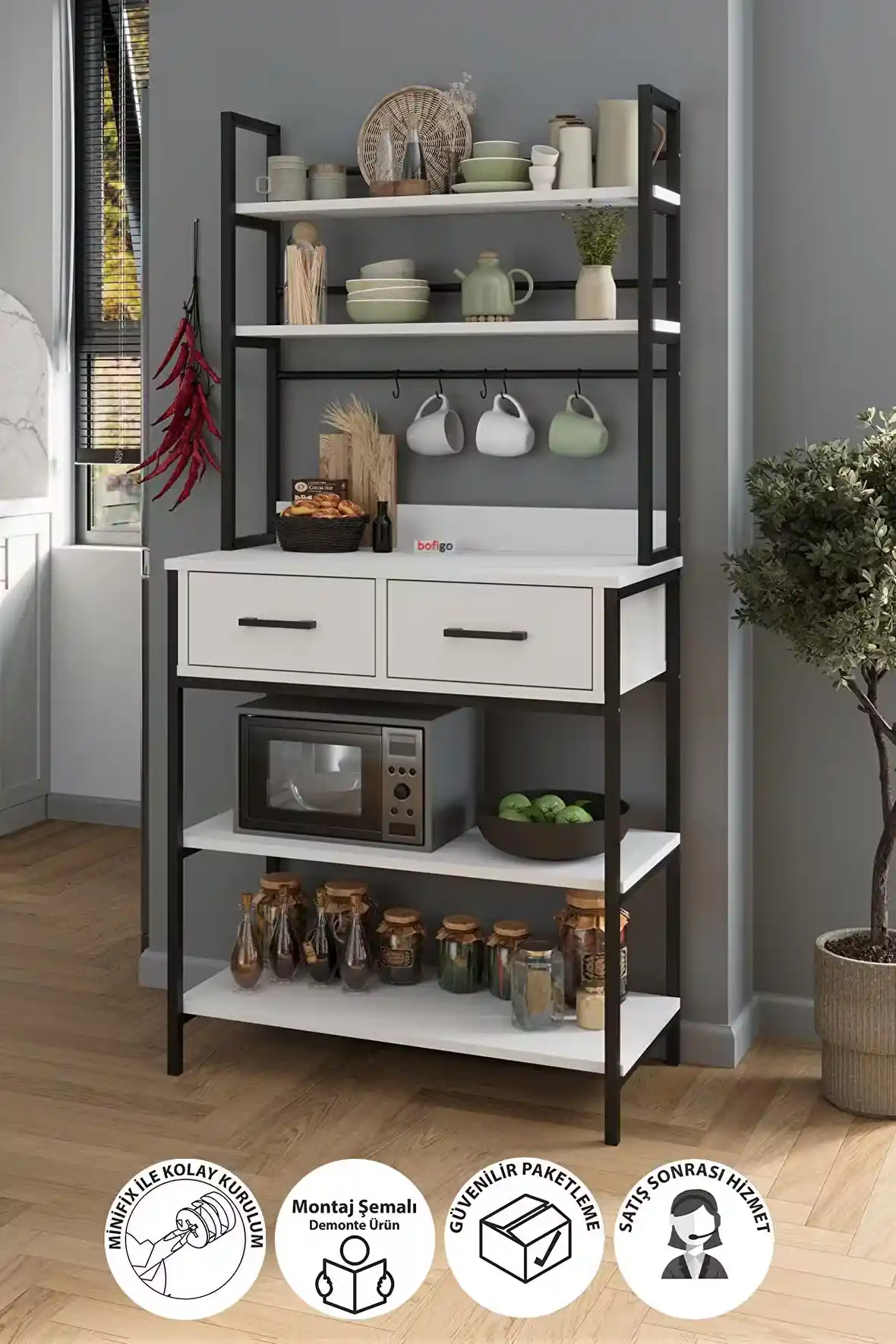 Mutfak Düzeninde Bofigo Stand ve Rani Dolapların İşlevselliği ve Estetik Katkıları