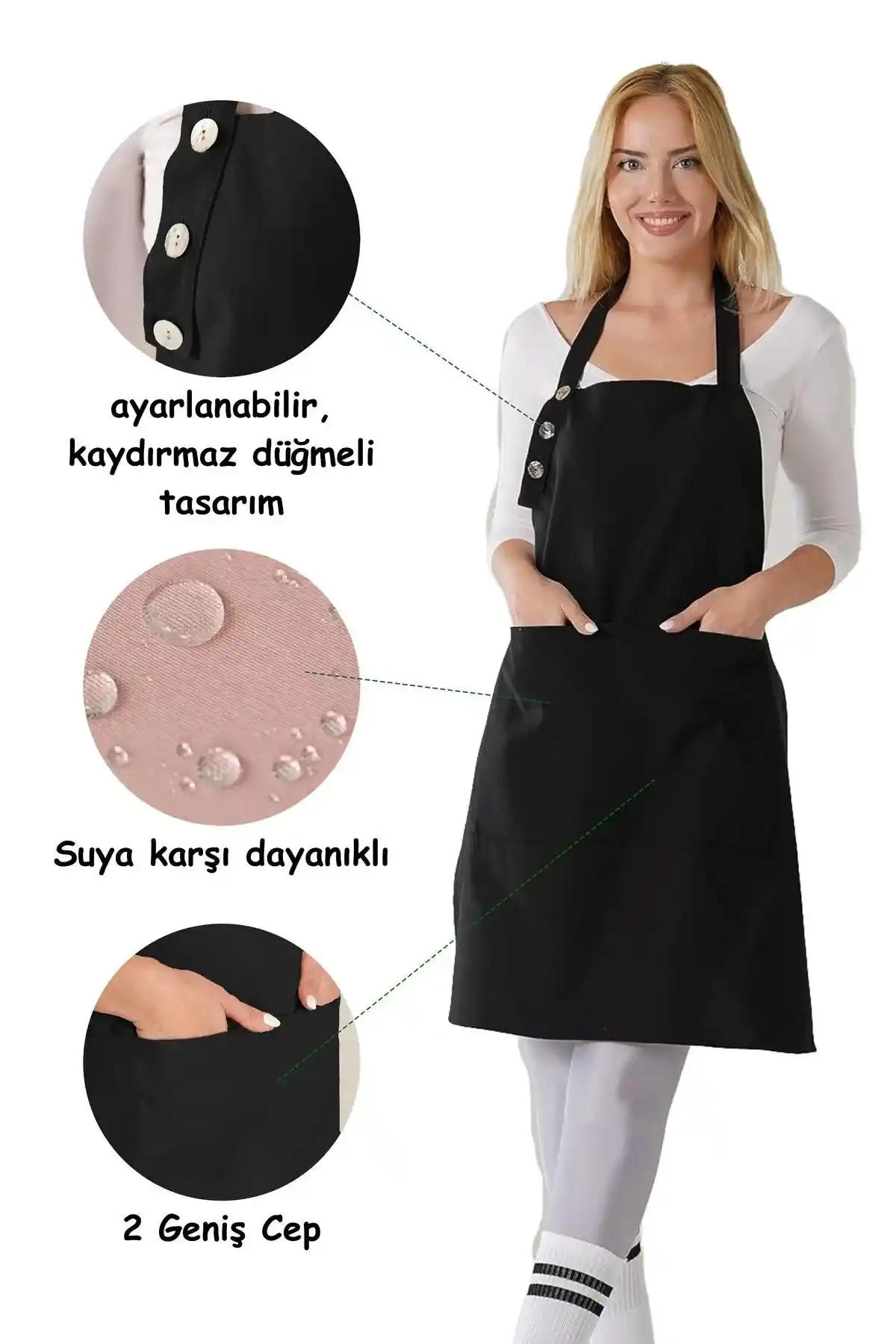 Mutfak Önlüğünde Şıklık ve İşlevselliğin Birleşimi Modern Tasarım Trendleri ve Malzeme Özellikleri