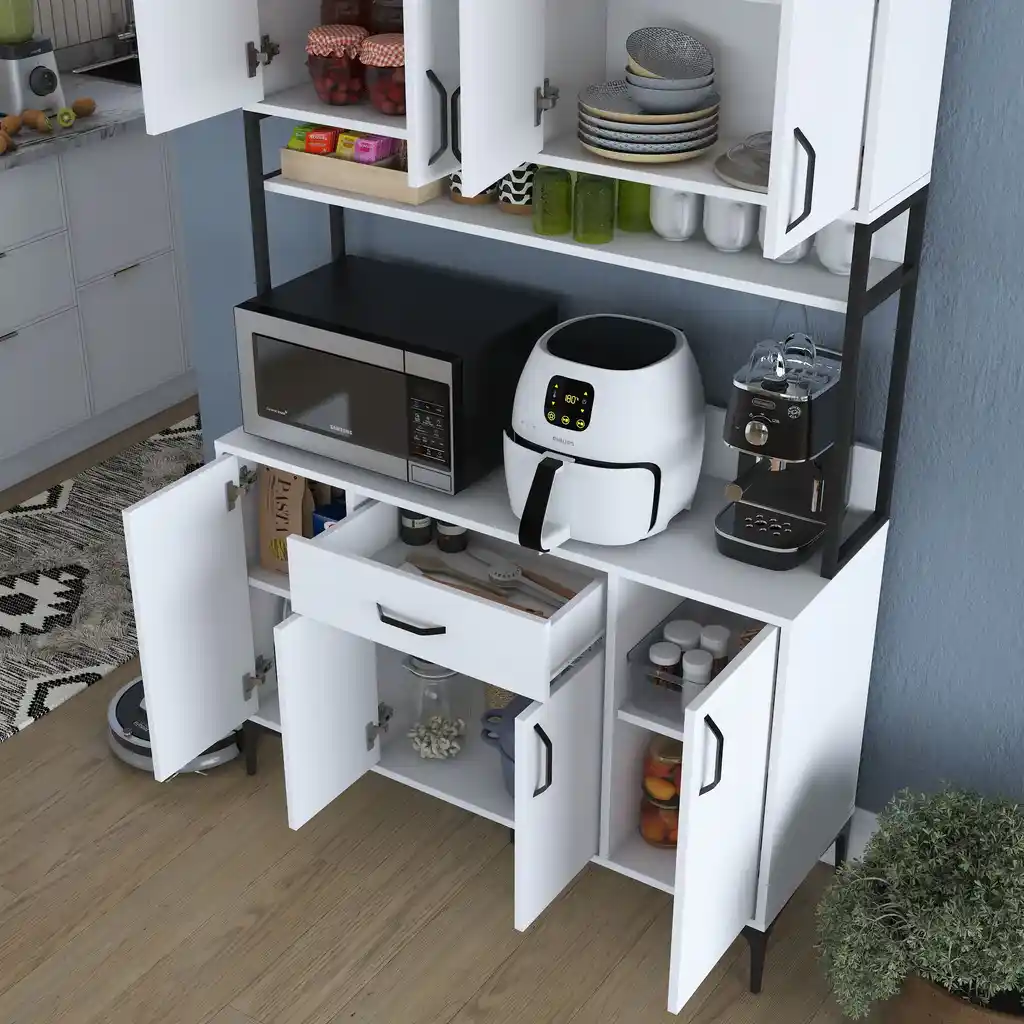 Mutfaklarda Çok Amaçlı Dolap Modelleri: Fonksiyonellik ve Tasarımın Buluşması