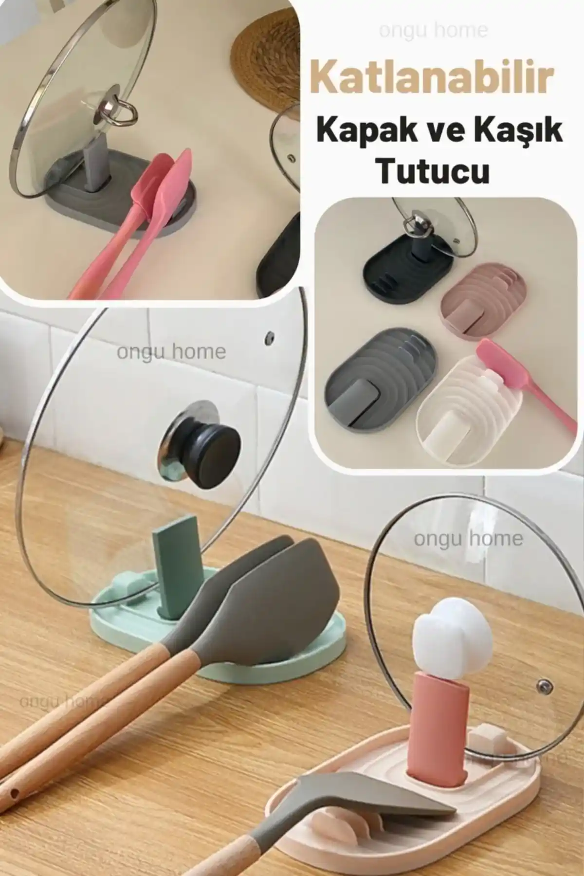 Mutfaklarda Düzen ve Hijyen İçin Kepçe ve Kaşık Tutucu Aksesuarlar