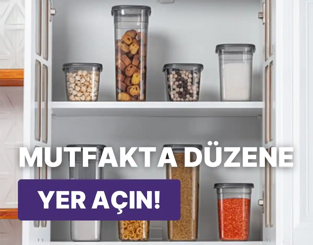 Mutfakta Düzeni Artıran Saklama Kapları: İşlevsellik ve Estetiğin Buluşması