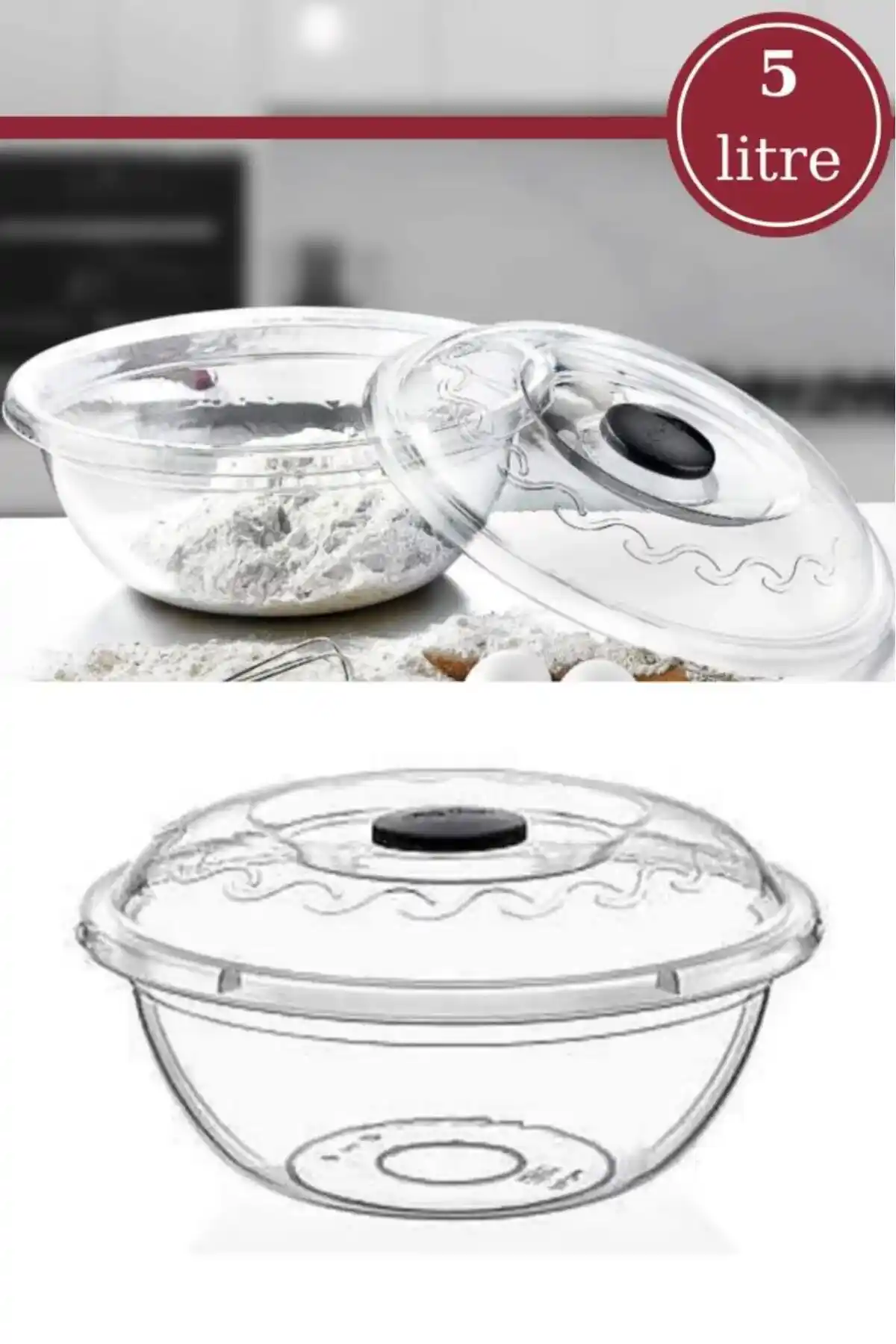 Mutfakta Estetik ve İşlevselliği Bir Arada Sunan Hamur Yoğurma Kabı Dekorasyon Fikirleri